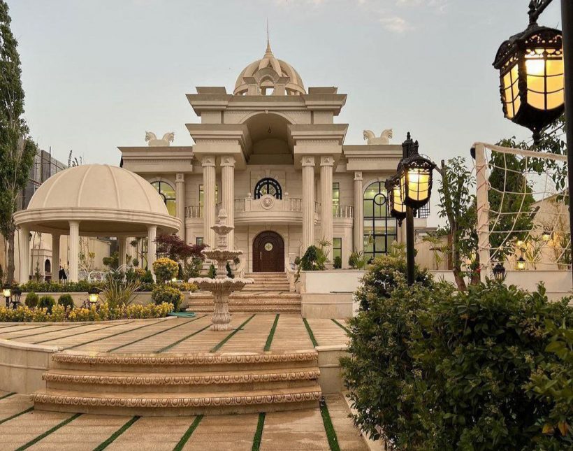 خرید کاخ ویلای مجلل 500 متری استخر دار فول فرنیش سعادت آباد | ۵۰۰ متر