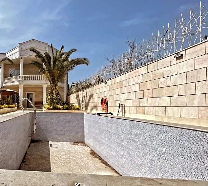 کاخ ویلا 400 متری استخر دار فول فرنیش چمستان | ۴۰۰ متر