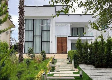 خرید ویلا مدرن 350 متری با روفگاردن پلاک اول جنگل | ۳۵۰ متر