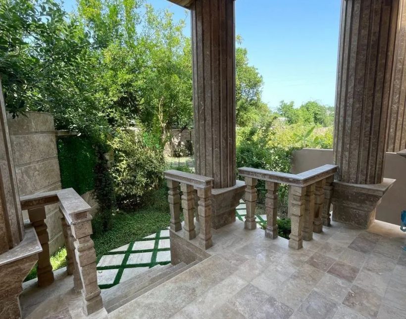 فروش ویلا دوبلکس 370 متری نما سنگ چمستان | ۳۰۰ متر
