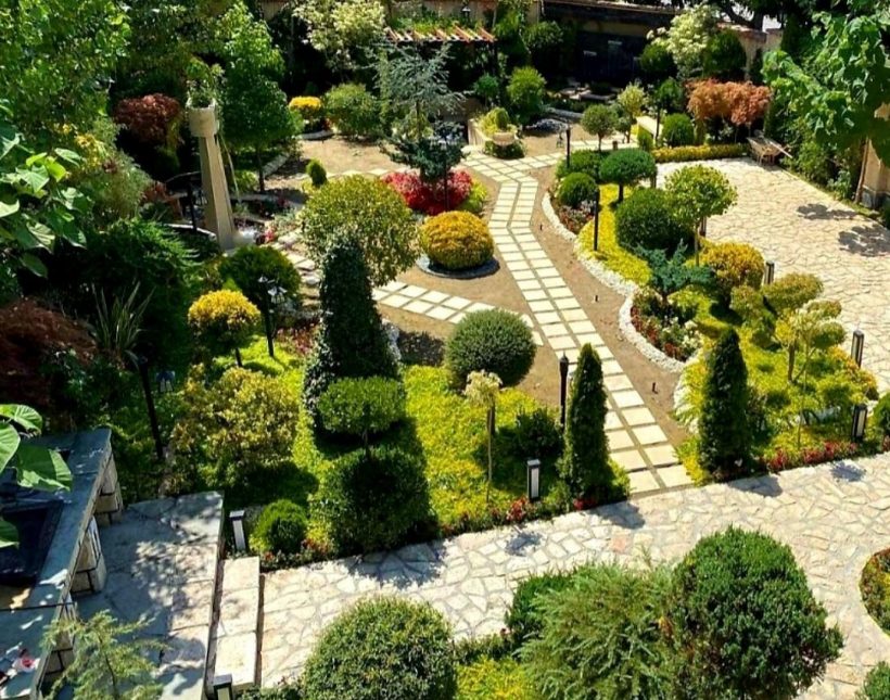 ویلا باغ کلاسیک 400 متری استخر دار شهرکی جنگلی | 400 متر