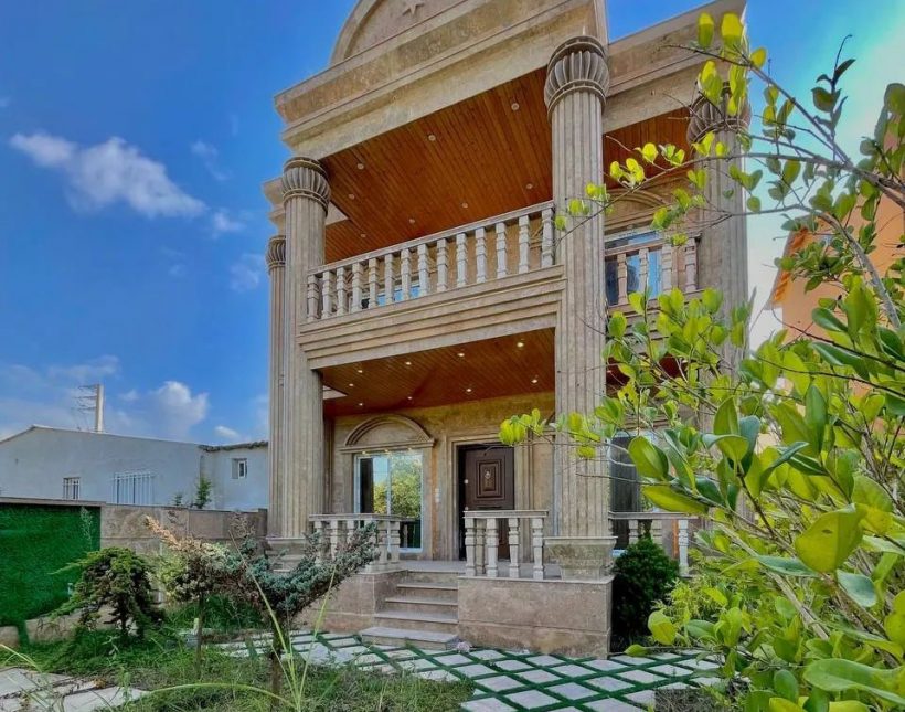 فروش ویلا دوبلکس 370 متری نما سنگ چمستان | ۳۰۰ متر