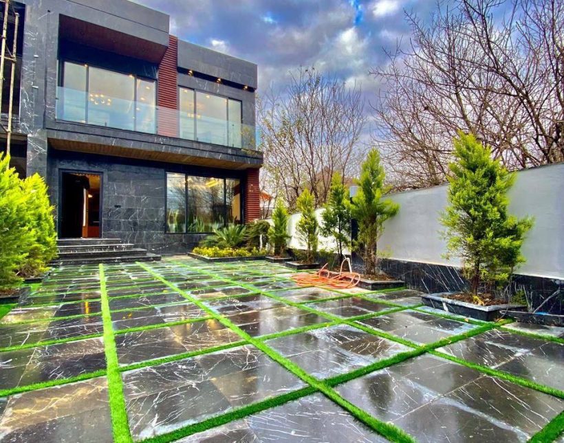 ویلا باغ دوبلکس نما مدرن طراحی فوق العاده اقساطی | 200 متر