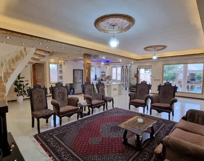 خرید ویلا دوبلکس نما سنگ استخر دار امیرآباد | ۳۳۰ متر