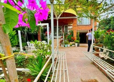 باغ ویلا فضاسازی شده نیم پیلوت | ۲۴۰ متر