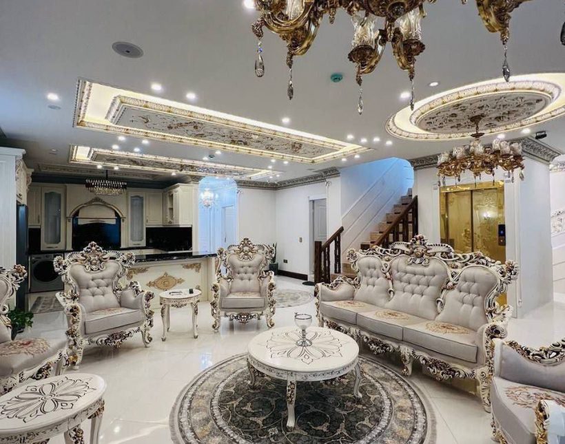 کاخ ویلا نما کلاسیک امکانات و متریال درجه یک/۲۵۰م | 250 متر