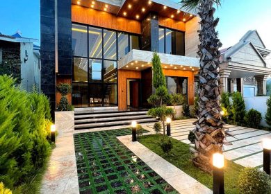 خرید ویلا در سعادت آباد ۲۴۰ متری نما مدرن لوکس | ۲۴۰ متر