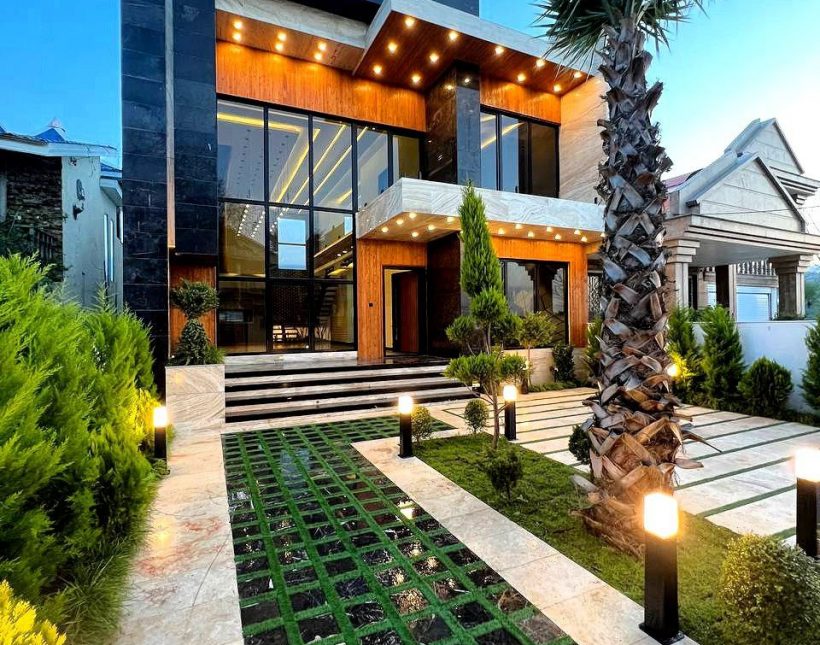 خرید ویلا در سعادت آباد ۲۴۰ متری نما مدرن لوکس | ۲۴۰ متر