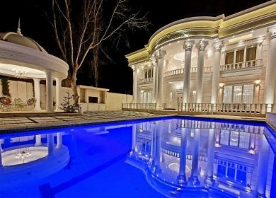 خرید کاخ ویلای سلطنتی مبله کامل مدارک تکمیل 600 متر زمین | 600 متر