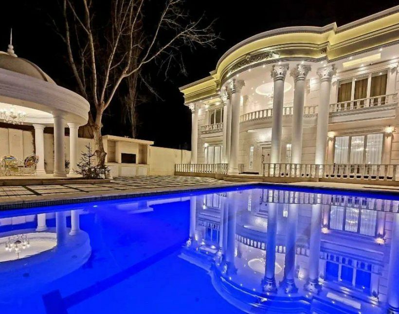 خرید کاخ ویلای سلطنتی مبله کامل مدارک تکمیل 600 متر زمین | 600 متر