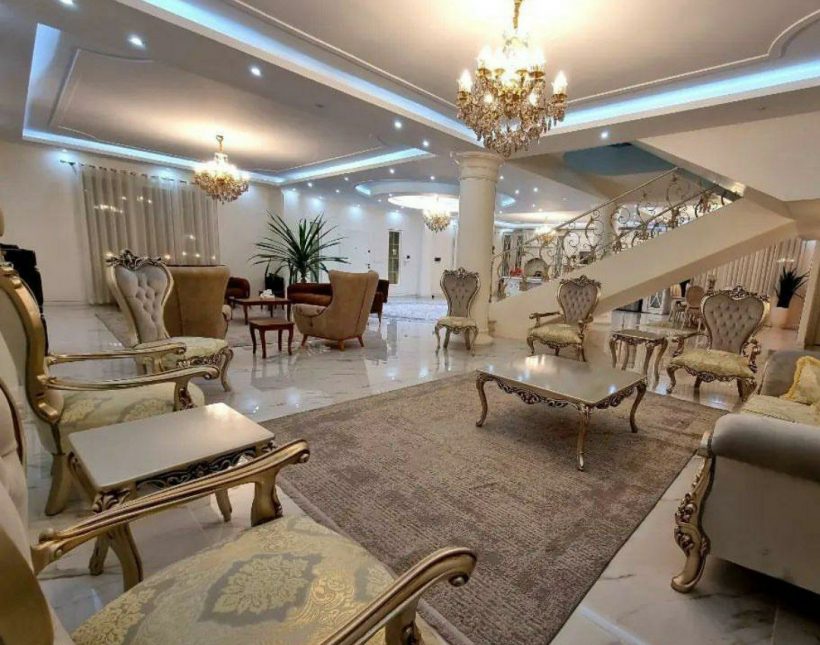 خرید کاخ ویلای سلطنتی مبله کامل مدارک تکمیل 600 متر زمین | 600 متر