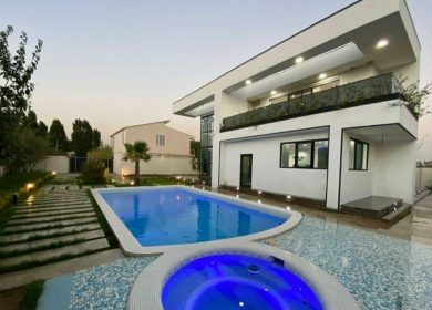 خرید ویلای زیبای 500 متری سند ششدانگ داخل شهرک | 500 متر
