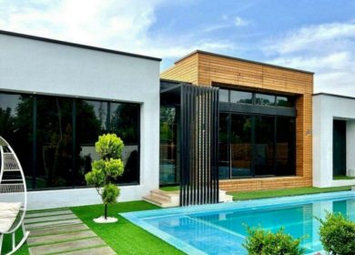خرید ویلای استخر دار شهرکی 400 متر زمین مدارک تکمیل | 400 متر