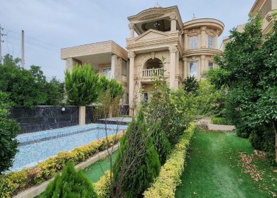 کاخ ویلای استخر دار شهرک برند سند دار | ۴۰۰ متر