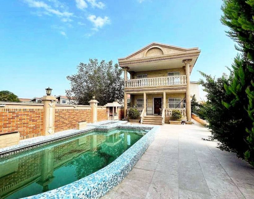 کاخ ویلا استخر دار و سند دار نور | ۳۵۰ متر