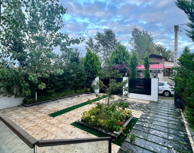 ویلا نیم پیلوت استخر داخلی و فول فرنیش چمستان | ۲۴۰ متر