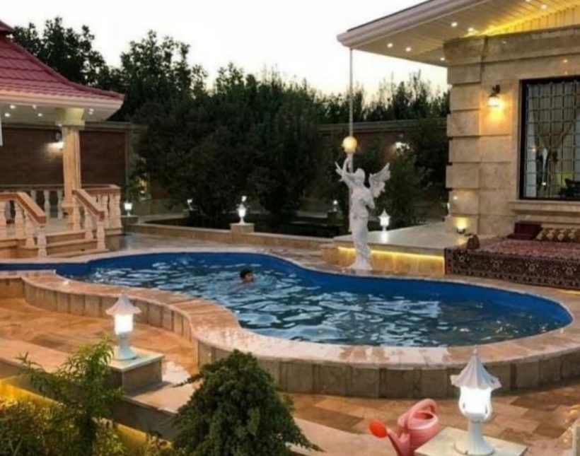 فروش ویلا نما سنگ استخردار ۶۰۰ متری فول فرنیش | 600 متر