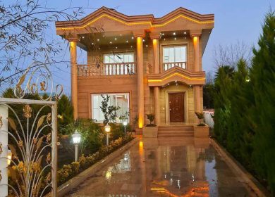 ویلا دوبلکس نما سنگ با ۳۵۰ متر زمین شهرکی | ۳۵۰ متر
