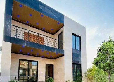 ویلا نما مدرن با ۲۰۰ متر زمین | ۲۰۰ متر