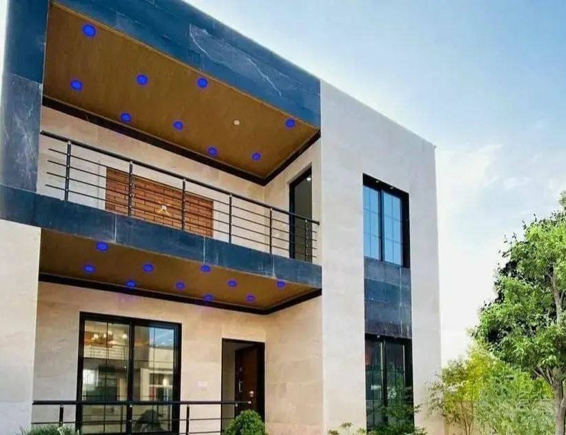ویلا نما مدرن با ۲۰۰ متر زمین | ۲۰۰ متر