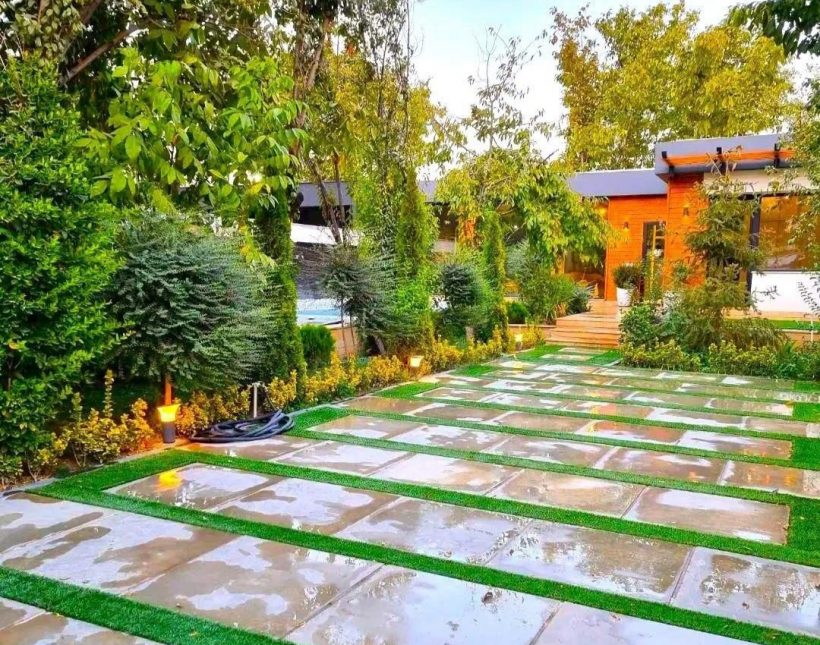 خرید ویلا فلت ارزان ۳۰۰ متری فول فرنیش استخر دار | 300 متر