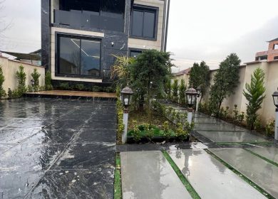 ویلا نما سنگ با ۲۲۰ متر زمین قابل معاوضـه با خودرو | ۲۲۰ متر