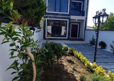 ویلا نما سنگ با ۱۷۸ متر زمین شهرکی اقساط بلند مدت | ۱۷۸ متر