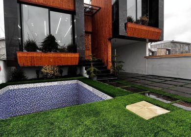 ویلا با نمایی زیبا با ۱۷۰متر زمین | ۱۷۰ متر