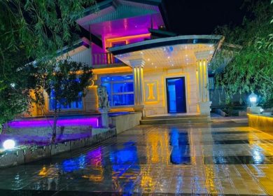 فروش ویژه ویلا نما سنگ ۵۰۰ متری نور پردازی هوشمند | 500 متر
