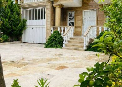 خرید ویلا پیلوت نما سنگ ۳ خواب منطقه تهرانی نشین | ۲۵۰ متر