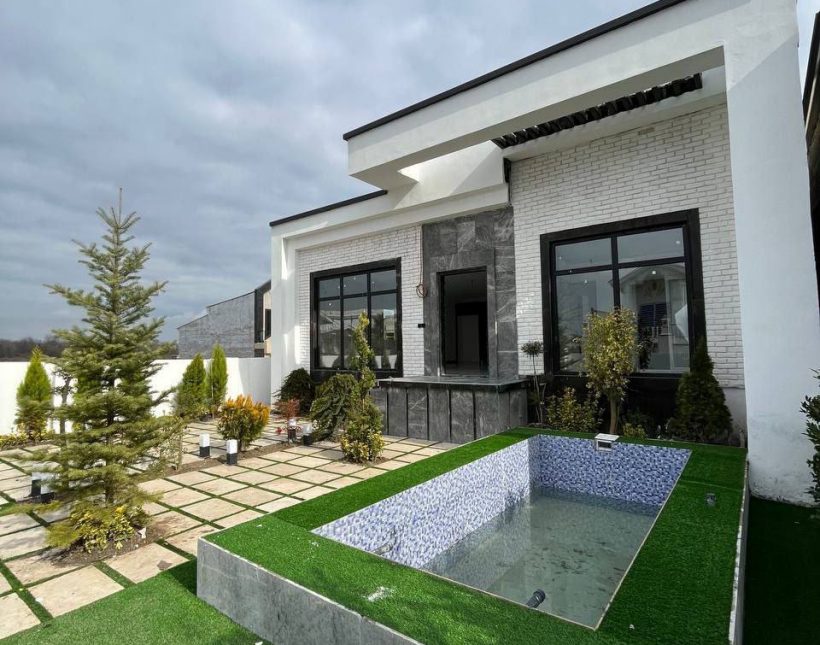 خرید ویلا استخر دار با ۱۰۰ متر بنا ۲ خواب | ۲۱۰ متر