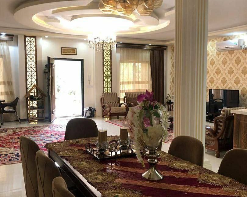 خرید ویلا باغ استخردار ۲۶۰ متر بنا مبله شهرکی سعادت آباد | ۳۵۰ متر