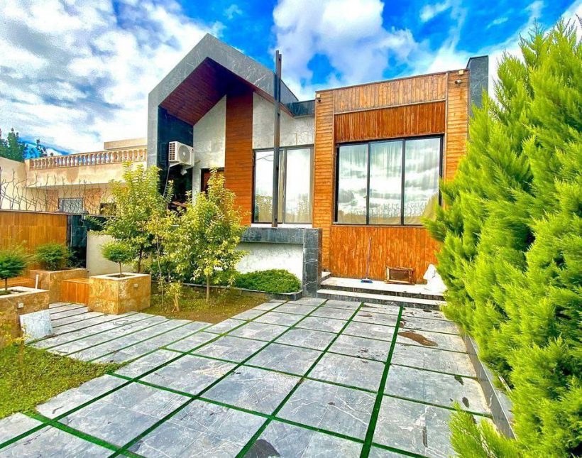 خرید ویلا فلت با ۲۲۰ متر زمین شهرکی اقساط بدون بهره | ۲۲۰ متر