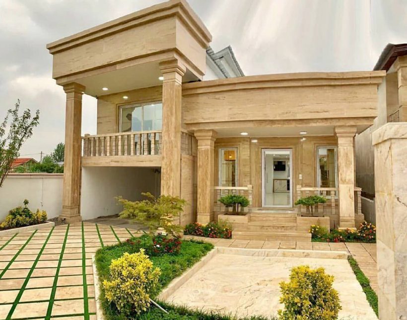خرید ویلا نما سنگ سند دار شیک با دسترسی عالی | ۳۰۰ متر