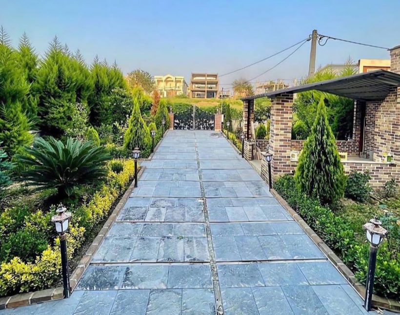 خرید ویلا باغ کلاسیک ۴۰۰ متری مبله کامل شهرک برند جنگلی | ۴۰۰ متر