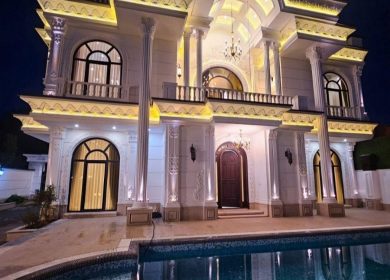 کاخ ویلا مجلل استخر دار ۴۰۰ متری شهرک برند سعادت آباد | ۴۰۰ متر