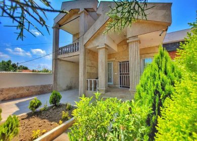 خرید ویلا استخر دار نما سنگ ۲۷۰ متر زمین | ۲۷۰ متر