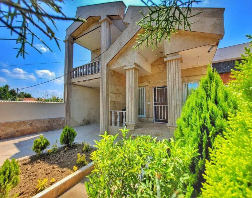 خرید ویلا استخر دار نما سنگ ۲۷۰ متر زمین | ۲۷۰ متر