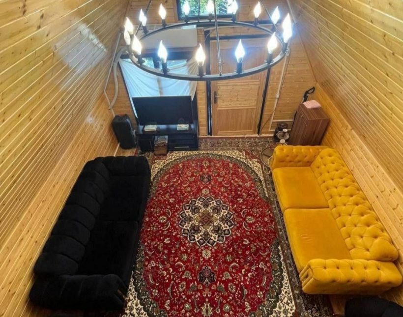 فروش ویلا کلبه سوئیسی ۳۰۰ متری فول مبله استخر دار | 300 متر