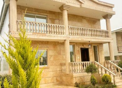 خرید ویلا لوکس نما سنگ با ۲۶۰ متر زمین | ۲۶۰ متر