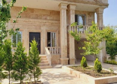 خرید ویلا نما سنگ با ۲۴۰ متر زمین با دسترسی عالی | ۲۴۰ متر