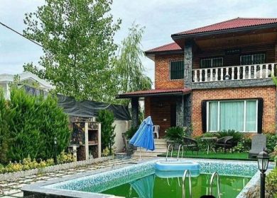 خرید ویلا باغ ۳۵۰ متری ویو عالی کوه و جنگل | ۳۵۰ متر