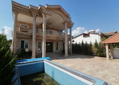 خرید ویلا کاخ استخر دار ۳۵۰ متر زمین با ویو عالی | ۳۵۰ متر