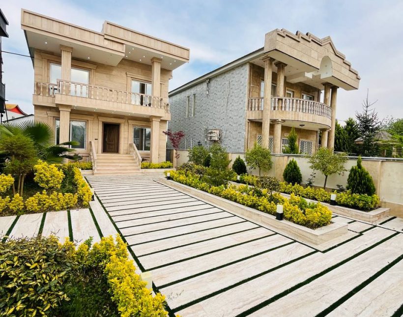 عمارت نما سنگ در منطقه زیبا و سرسبز بهدشت | ۳۰۰ متر