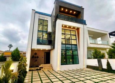 خرید ویلا لوکس با ۳۰۰ متر زمین با متریال درجه یک | ۳۰۰ متر