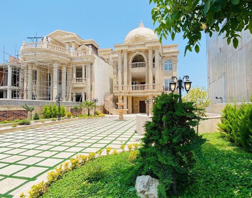 خرید ویلا کاخ با استخر سونا جکوزی و آسانسور | ۵۷۰ متر