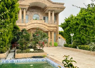 خرید ویلا کاخ ۵۵۰ متر زمین با لوکیشن عالی | ۵۵۰ متر