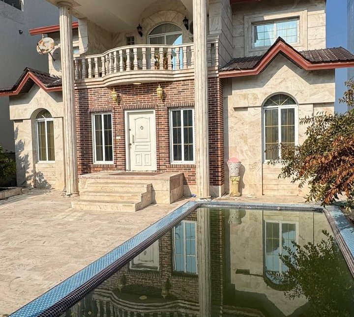 فروش باغ ویلای ۴۰۰ متری شهرکی و مبله نور | ۴۰۰ متر