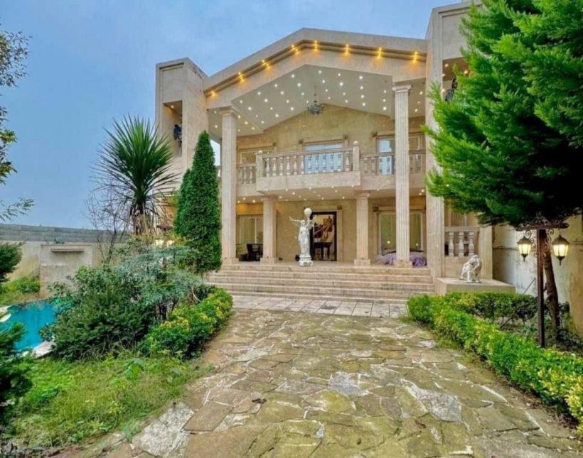 خرید ویلا دوبلکس نماسنگ استخردار شهرک برند سعادت آباد | ۴۰۰ متر