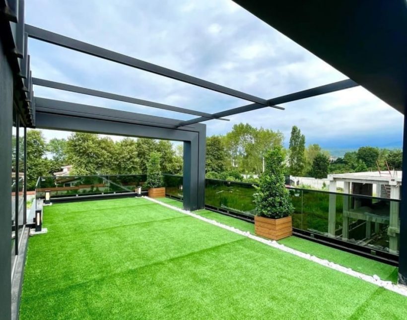 فروش عمارت ۵۰۰ متری دبل روف گاردن ۵ خواب استخر روباز | ۵۰۰ متر